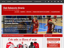 Tablet Screenshot of cbalmeria.es